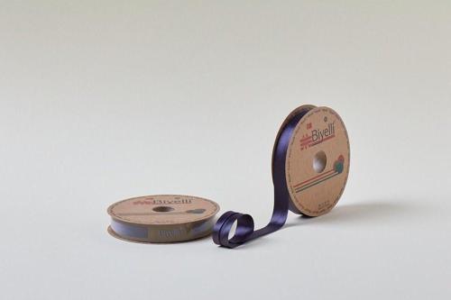 Biye Saten Katlı 071 Koyu Füme 2 cm 25 Metre %100 Polyester