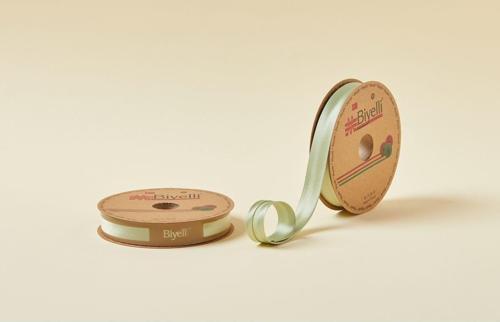 Biye Saten Katlı 094 Bambu 2 cm 25 Metre %100 Polyester