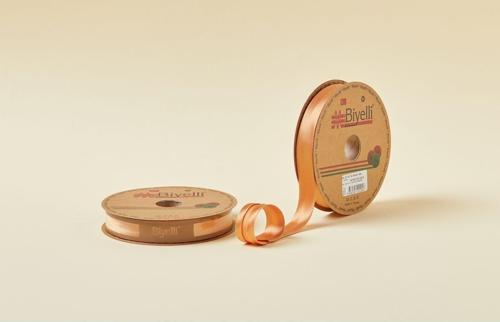 Biye Saten Katlı 096 Açık Hardal 2 cm 25 Metre %100 Polyester