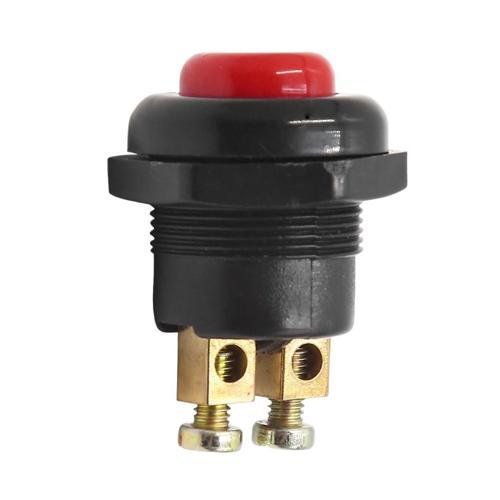 22 MM PLASTİK 2P MARŞ-KORNA BUTONU KIRMIZI (IC-180A-1) (2818)