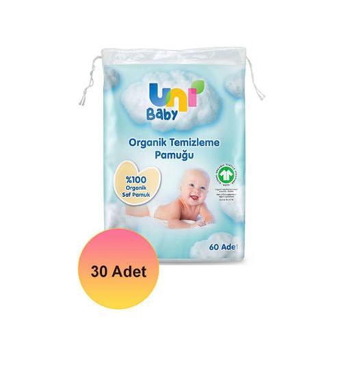 Bebek Temizleme Pamuğu 60 Lı- 30 adet