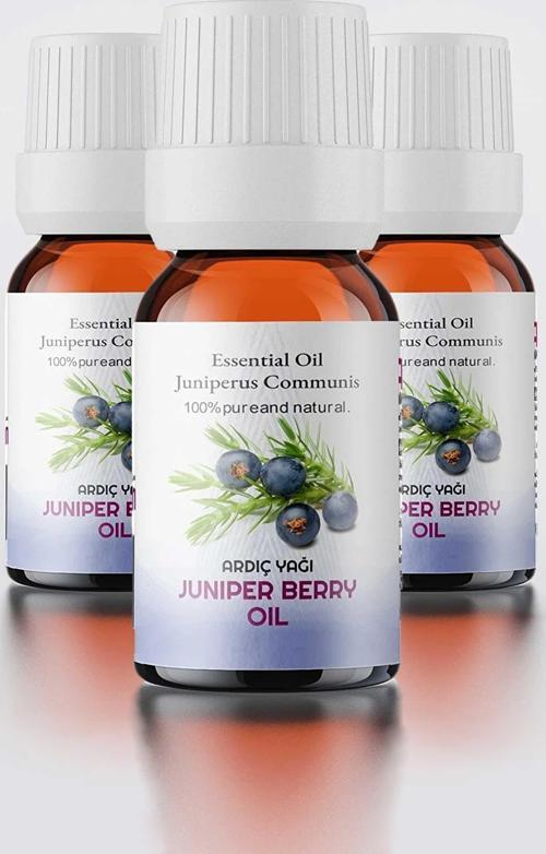 Ardıç Yağ,  Doğal Uçucu Yağ, Juniper Berry Oil, 3'lü Set 10ml