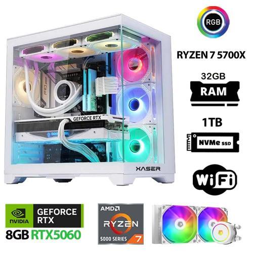 Sword X60 Ryzen 7 5700X 32GB Ram 1TB M.2 NVMe SSD 8GB RTX5060 Sıvı Soğutmalı Oyuncu Bilgisayarı