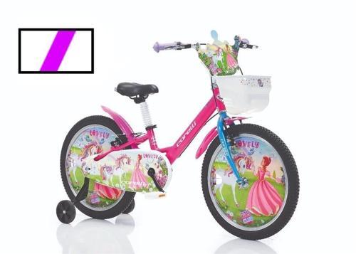 LOVELY KIZ ÇOCUK BİSİKLETİ V 20 JANT MOR BEYAZ