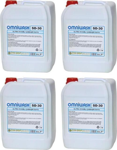 SD-30 5000 ml Ultra Kıvamlı Çamaşır Suyu 4 Adet