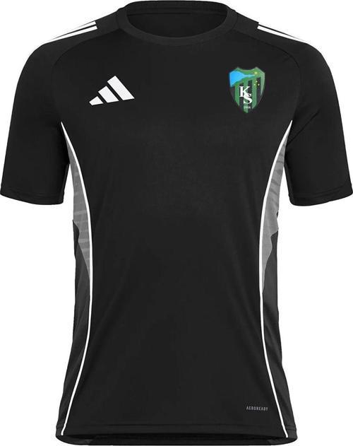 Kocaelispor Adidas JJ1518 Antrenman Tişört Siyah-Beyaz