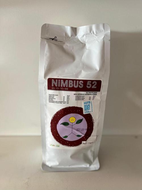 2000 Nimbus 52 25-10-15 Npk Gübresi 1 Kg