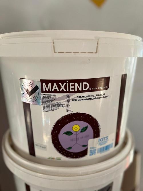 2000 Maxiend 10-7-17 Sıvı Npk İçerikli Şişirici Özel Gübre 15 Kg