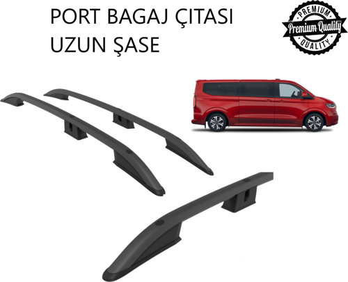 CARAVELLA STYLE UZUN ŞASE 2025 2026 2027 PORTBAGAJ TAVAN ÇITASI SİYAH