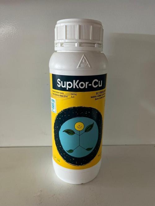 Supkor-Cu | Kök | Bakır Sülfat İçerikli Sıvı Gübre Çözeltisi 1 Litre