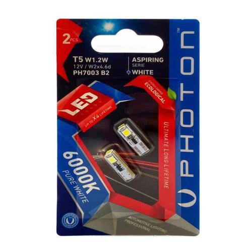 T5 12V W1.2W 3 SMD LED (2Lİ BLİSTER) PH7003 B2