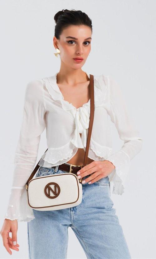 Cn7233T Kadın Çapraz Çanta Taba