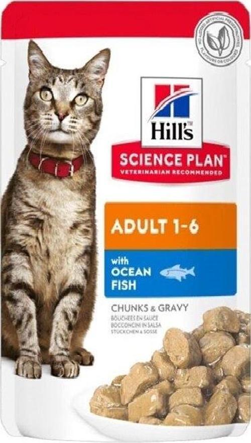 Adult Cat Food with Fish Balıklı Yetişkin Konserve Kedi Maması 85 Gr