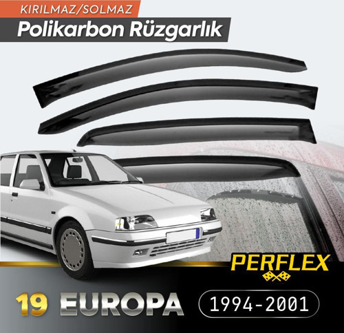 Renault 19 Europa 1994-2001 Cam Rüzgarlığı V2 Düz