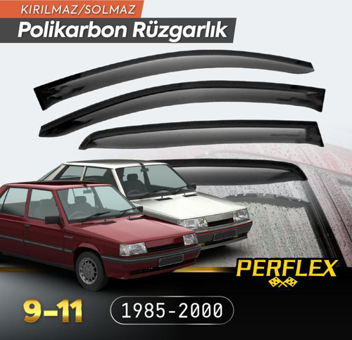 Renault 9-11 1985-2000 Cam Rüzgarlığı V2 Mugen