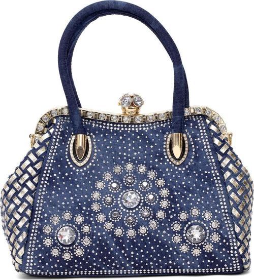 25Yg155 Kadın El Çantası Mavi