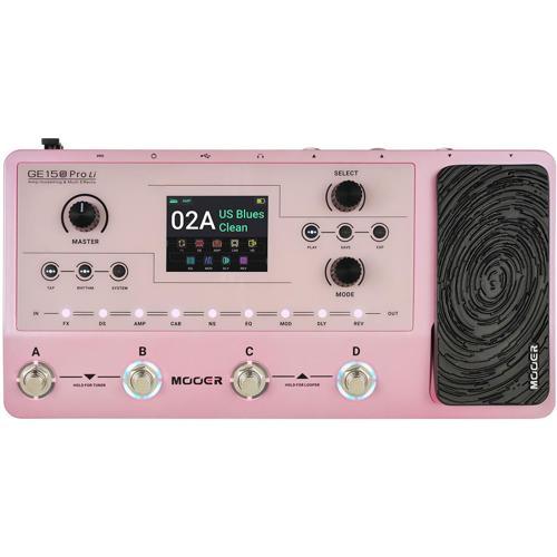 GE150 Pro (LIPK) Şarjlı Gitar Efekt Prosesörü (Pembe)