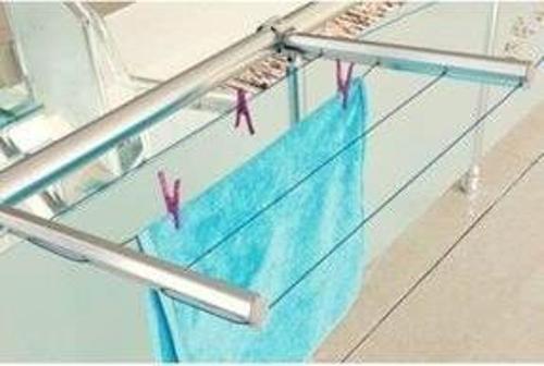 Oval Alüminyum Balkon Çamaşır Kurutmalık Küpeşte Çamaşır Askısı Oval Boru