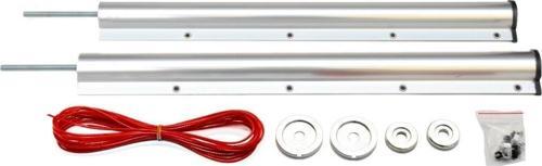 Cam Balkon Ve Pvc Uyumlu Alüminyum Balkon Çamaşır Kurutma Askısı Eloksal