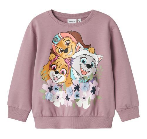 I13238280-ELDERBERRY Name It Nmfjura Paw Nreg Sweat Unb Cplg &Ccedil;ocuk Sweatshirt Pembe