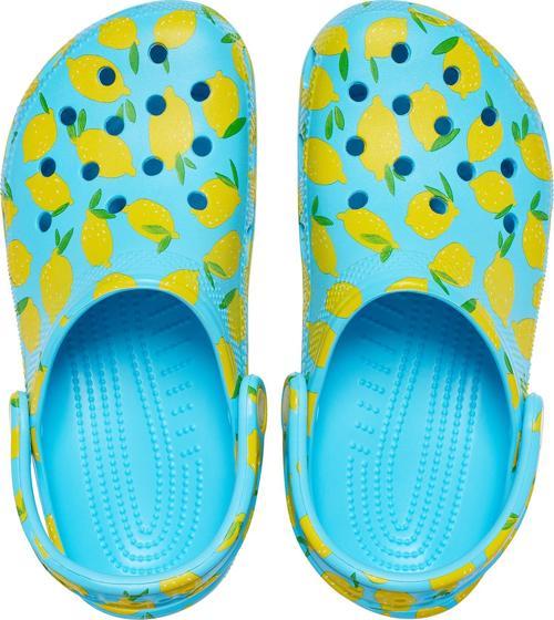 211008-4WD Crocs Classic Fresh Fruits Clog Terlik Mavi