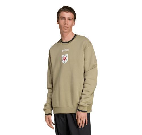 JX3067-E adidas Crewneck Swt Erkek Sweatshirt Haki