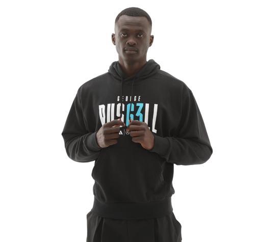 JZ8903-E adidas Mercedes - Amg  George Russell Hood M Erkek Sweatshirt Siyah