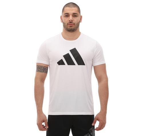 IN0075-E adidas Run It Tee Erkek T-Shirt Beyaz