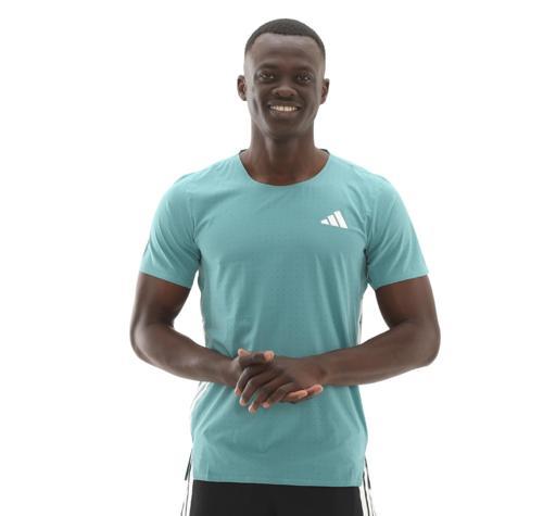 JV7170-E adidas Adızero Tee M Erkek T-Shirt İndigo