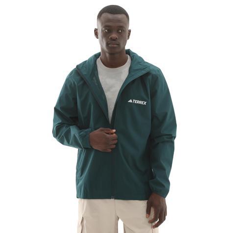 JY0478-E adidas Terrex Multi Essentials Erkek Ceket Yeşil