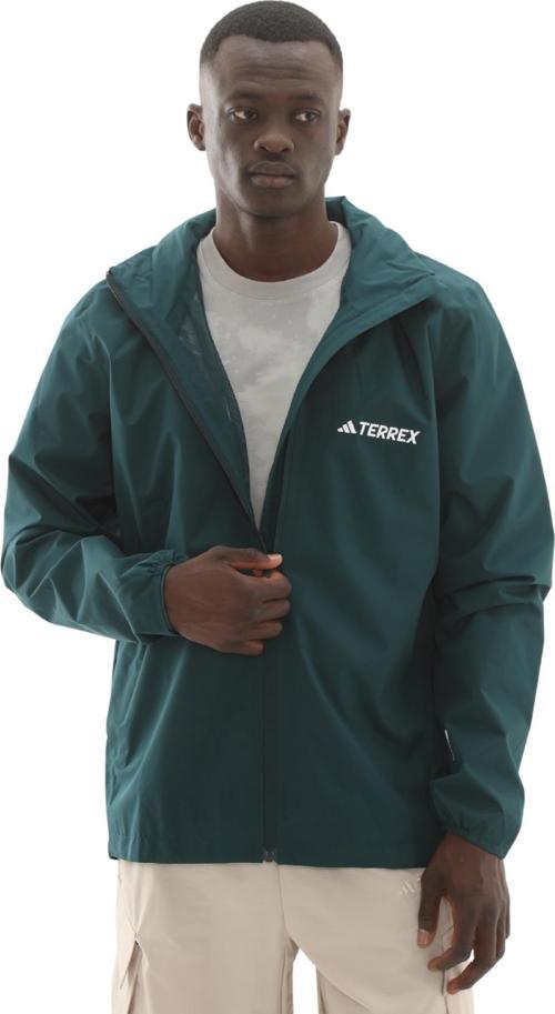 JY0478-E adidas Terrex Multi Essentials Erkek Ceket Yeşil