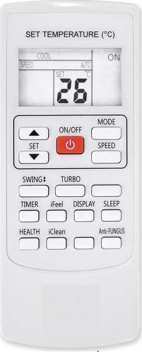 Dolce Vita YKR-H/501E İle Uyumlu Klima Kumandası