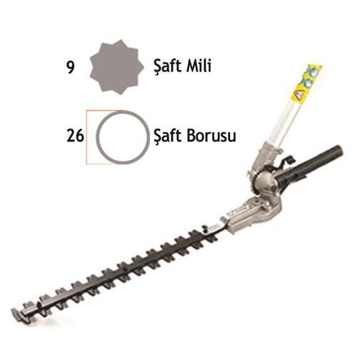 26mm 9diş Motorlu Tırpan Yüksek Lükstrüm Çit Kesme Şimşir Çit Budama Aparatı