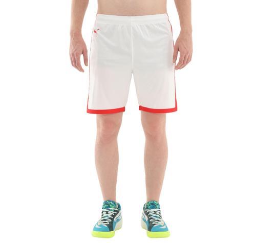 606605-01 Puma T&uuml;rkiye Erkek Game Basketbol Erkek Şort Ve Kapri Beyaz