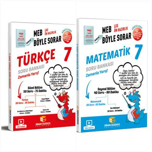 2025-2026 7.sınıf türkçe soru bankası ve matematik soru bankası sinan kuzucu