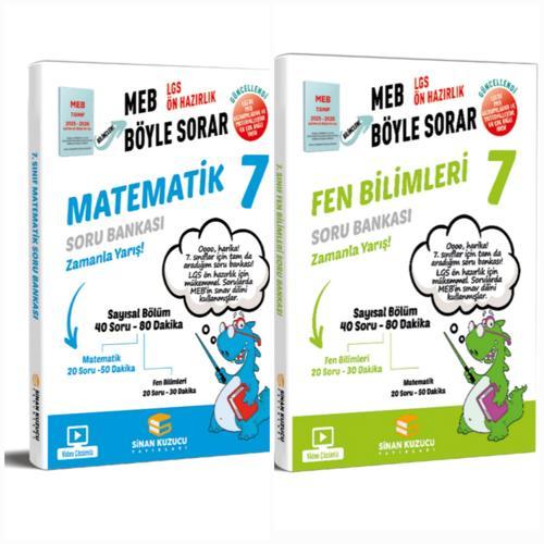 2025-2026 7.sınıf matematik soru bankası ve fen bilimleri soru bankası sinan kuzucu