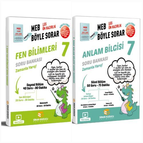 2025-2026 7.sınıf fen bilimleri soru bankası ve anlam bilgisi soru bankası sinan kuzucu