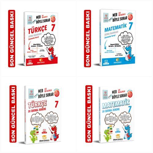2025-2026 7.sınıf  türkçe matematik soru bankası ve türkçe matematik deneme sinan kuzucu