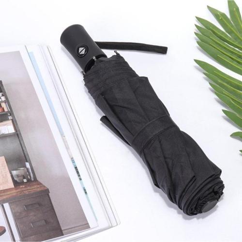 Drn Şemsiye Siyah Tam Otomatik Rüzgarda Kırılmayan To-4425 3760000407