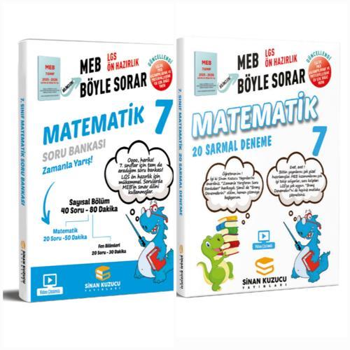 2025-2026 7.sınıf matematik soru bankası ve matematik deneme sinan kuzucu