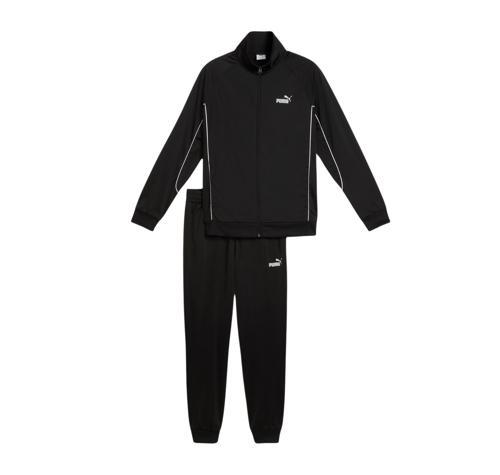688172-01 Puma Poly Piping Suit Erkek Eşofman Takımı Siyah