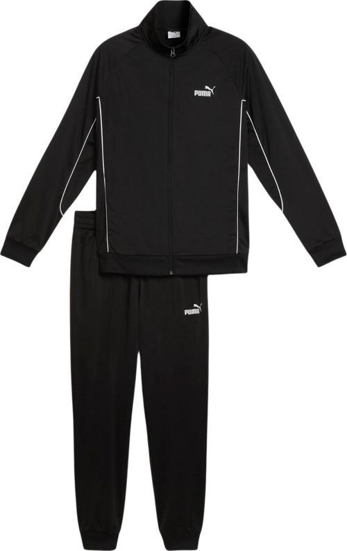 688172-01 Puma Poly Piping Suit Erkek Eşofman Takımı Siyah