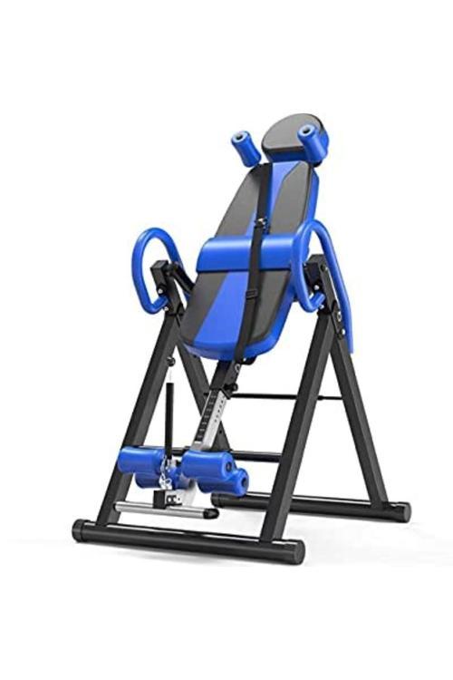 Ters Duruş Sehpası, İnversiyon Terapi Aleti, Baş Aşağı Duruş Egzersiz Standı Inversion Therapy Mavi