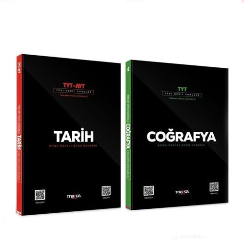 Marka Yayınları TYT AYT Tarih ve TYT Coğrafya Soru Bankası Seti 2 Kitap