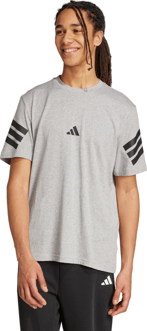 JW4785-E adidas M Fı 3S Reg T Erkek T-Shirt Gri