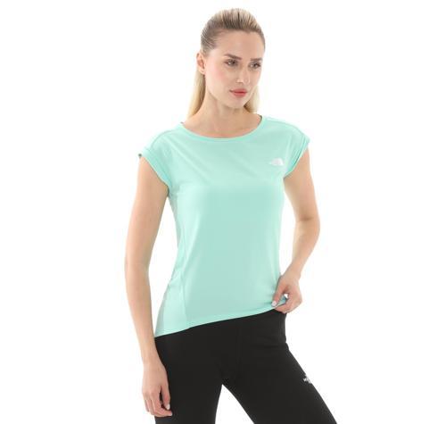F0A8BS26EI1-R The North Face W Tanken Tank - Eu Kadın T-Shirt Turkuaz