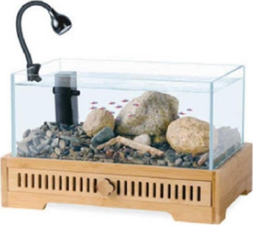 XL-40 Akvaryum+Dekor 31x21x18,5 Cm (6,2L)