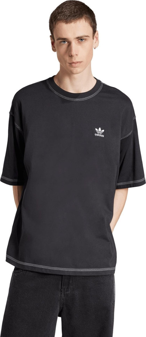 JW0971-E adidas Essentıals Tee Erkek T-Shirt Siyah