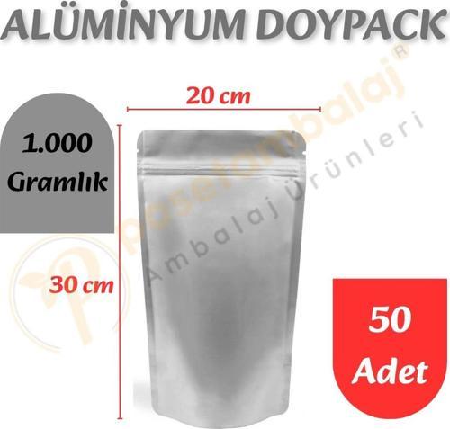 Alüminyum Kilitli Doypack 20x30x10 cm (50 Adet)