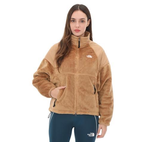 F0A84F8I0J1-R The North Face W Versa Velour Jacket Kadın Ceket Kahve
